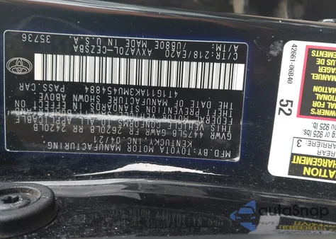 2021 Toyota Camry Se z USA, uszkodzony, nr VIN 4T1G11AK3MU454884